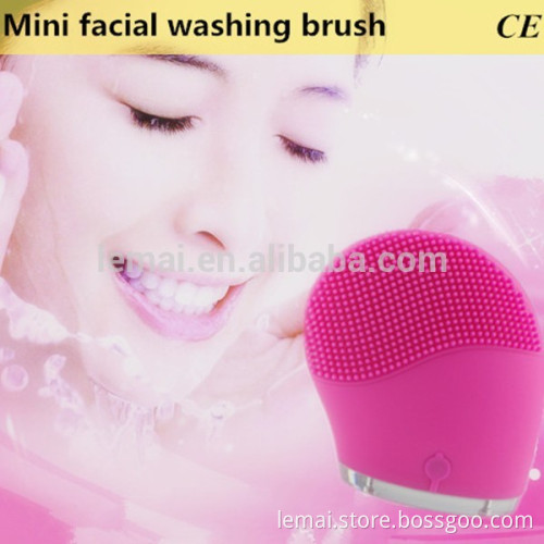 electric cosmetic brush sonic facial cleansing brush